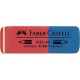 GOMMA FABER CASTELL ROSSO-BLU 
