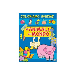 ALBUM COLORIAMO ANIMALI DEL MONDO 429147
