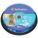 CD-R 80 MIN. 700 MB VERBATIM  PZ.10