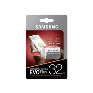 SAMSUNG MICROSD EVO PLUS SDHC CLASSE 10 32GB 