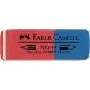 GOMMA FABER CASTELL ROSSO-BLU 