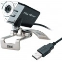 Lysport 1080P HD Webcam Web Camera con Microfono Incorporato per Qualsiasi Notebook e PC Desktop