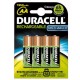 BLISTER 4 PILE RICARICABILI AA - STILO 2400mAh DURACELL PRECHARGED 