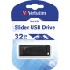 PENDRIVE 32 GB VERBATIM SLIDER USB 2.0