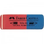 GOMMA FABER CASTELL ROSSO-BLU